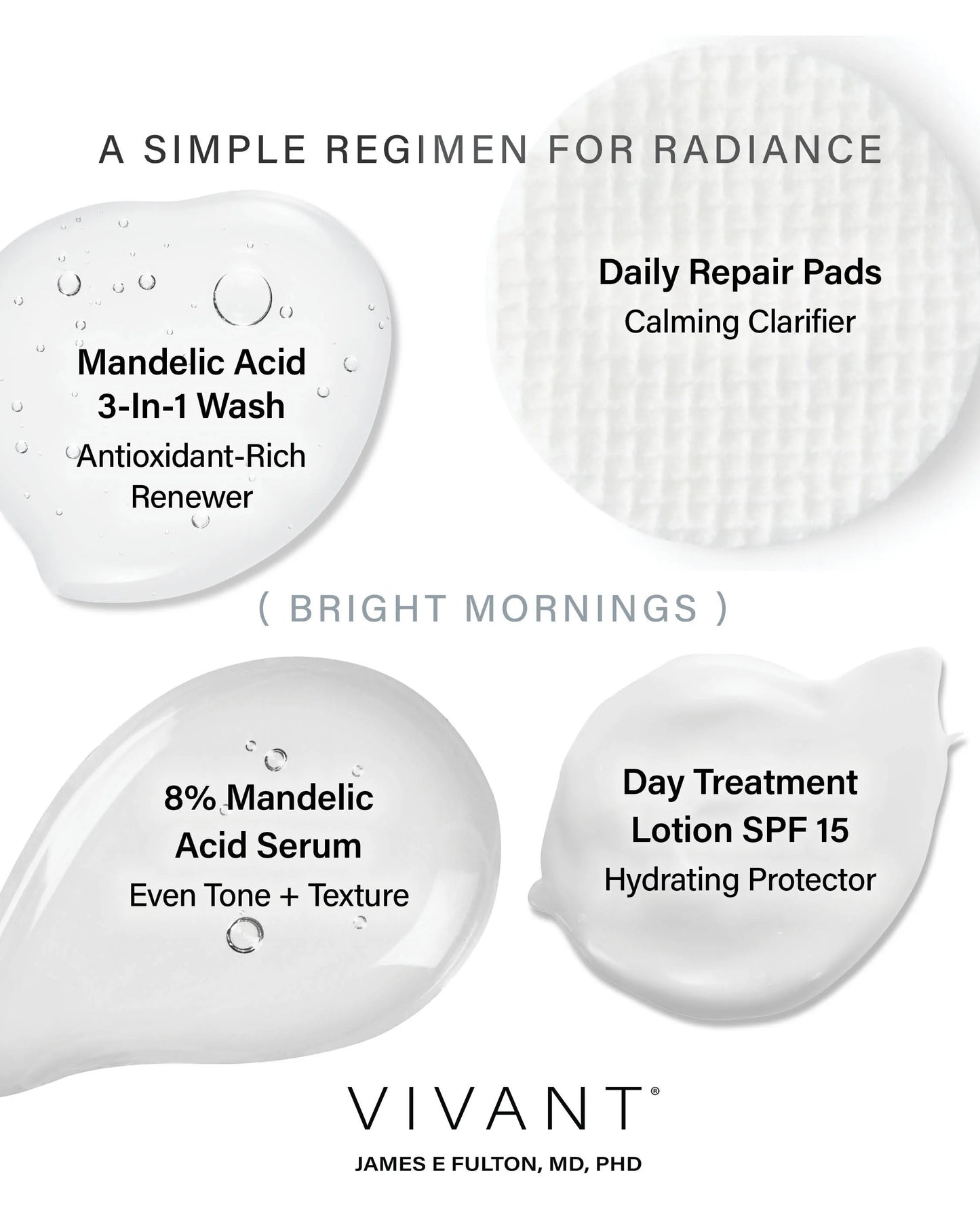 Vivant Mandelic Acid 3 in 1 Wash