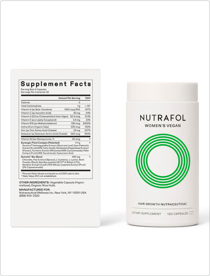 NUTRAFOL Women’s Vegan Hair Growth Pack
